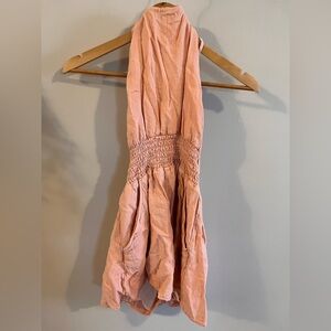 American Eagle Outfitters Pink Halter Dress